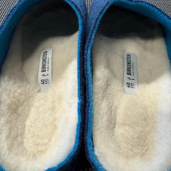 Womens Birkenstock Shearling Slippers size 40 - Picture 4 of 5